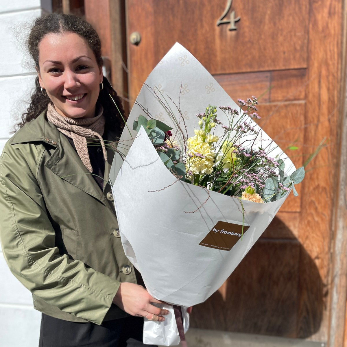 Sarah Fromberg Hall har blomsterbutik i hjertet af Herning