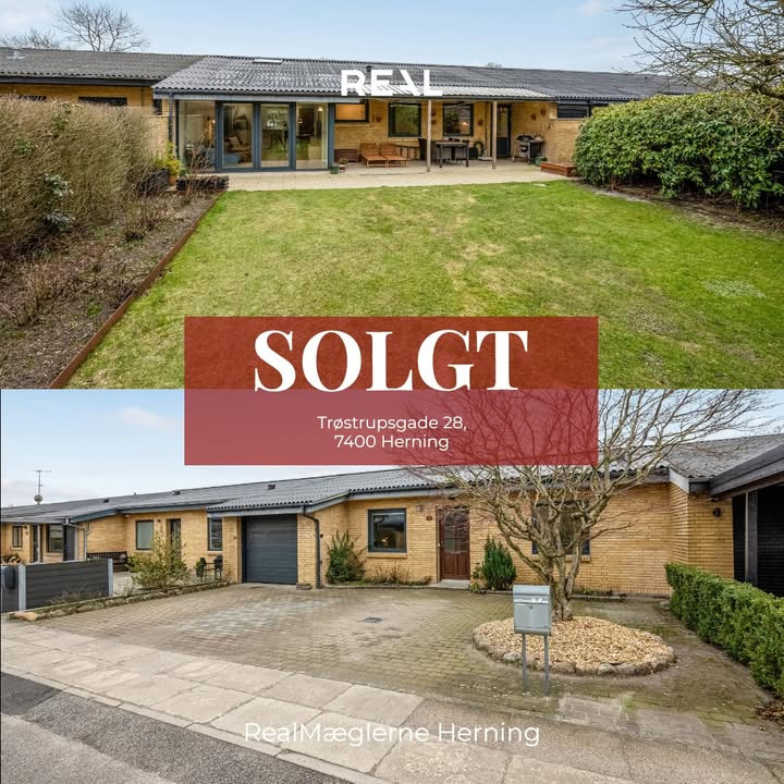 RealMæglerne Herning fejrer succesfuldt salg på Trøstrupsgade 28