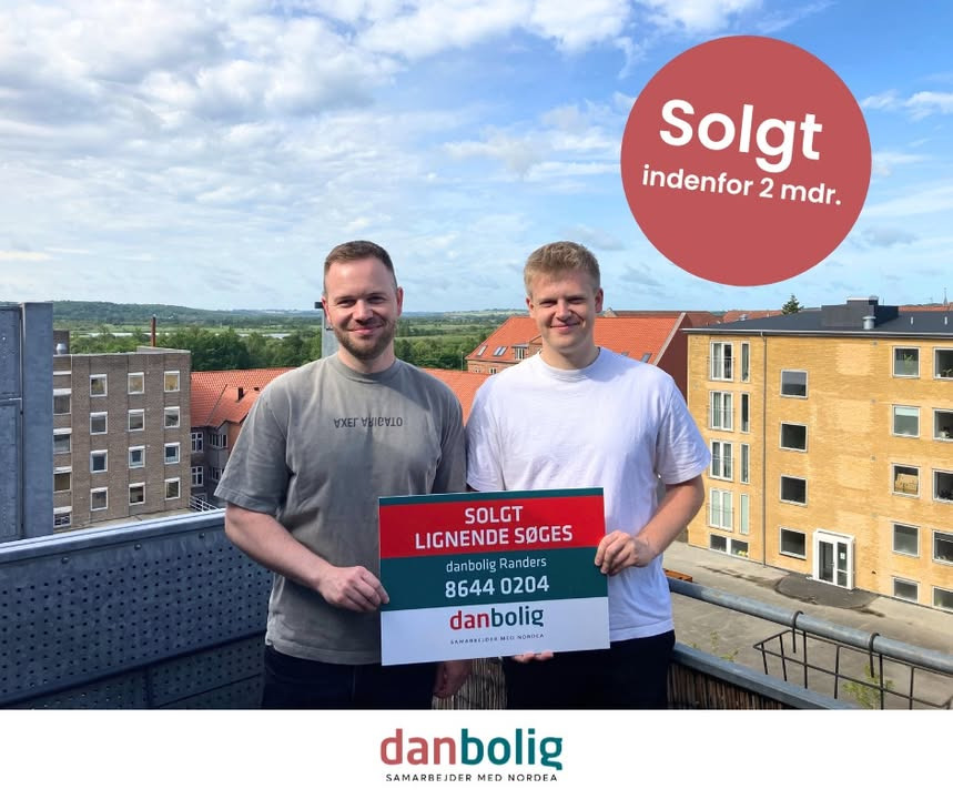 Danbolig Randers klarer hurtig overdragelse af lejlighed i sommervarmen