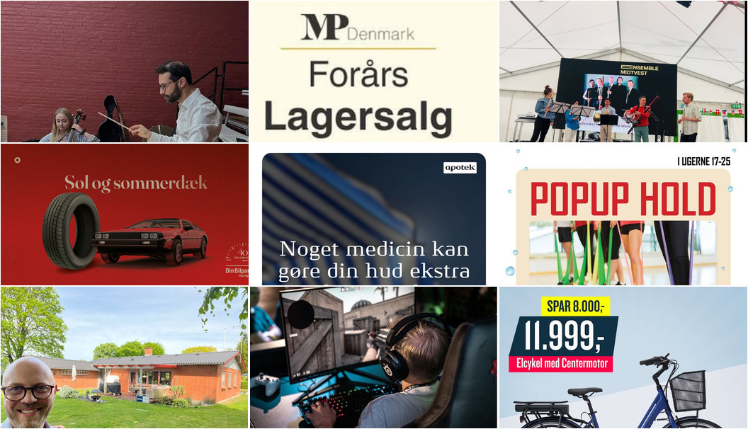 Nyt fra Autogaarden Herning, Klimablock Herning ApS, Herning Svømmehal og 9 andre