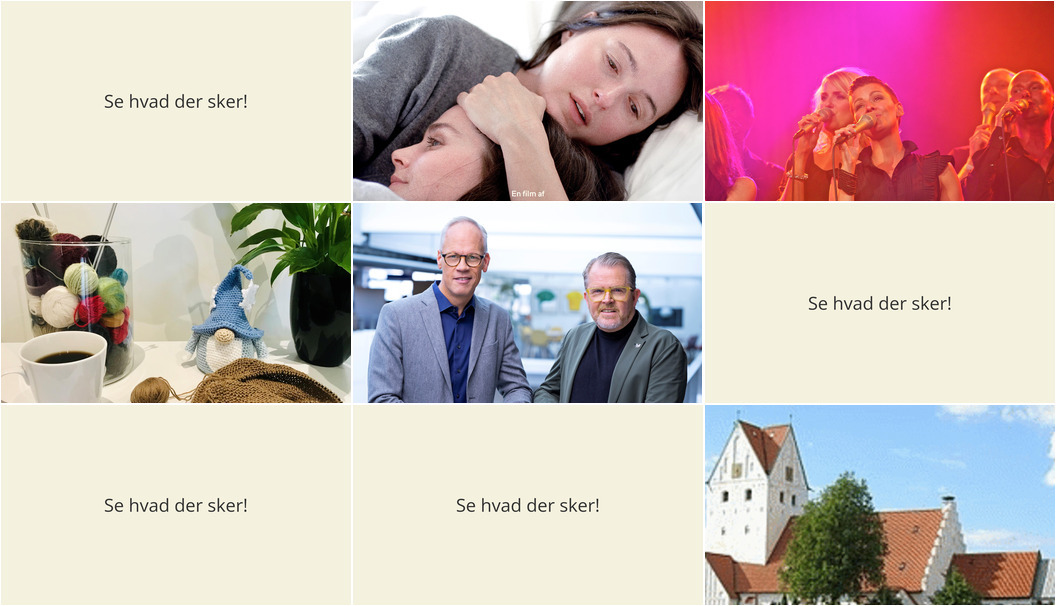 Spændende ugentlige arrangementer i Grindsted: Film, fællessang, cykelhistorier og koncerter