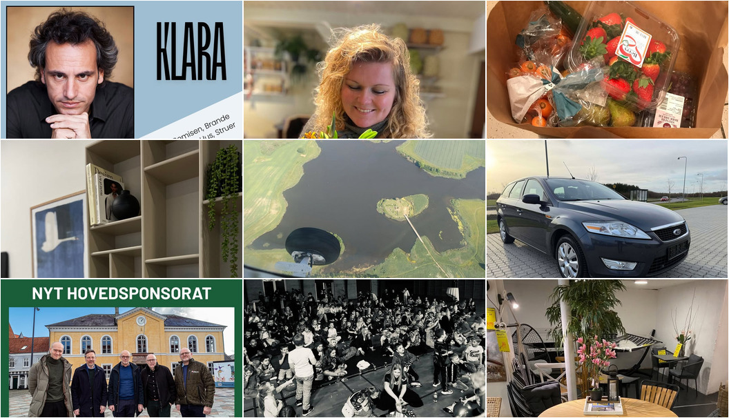 Nyt fra P.C. BILER ApS, COMBI FRISØREN, Operaen i Midten og 13 andre