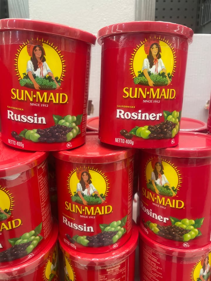 Meny Randers tilbyder Sun-Maid rosiner til kun 25 kr.