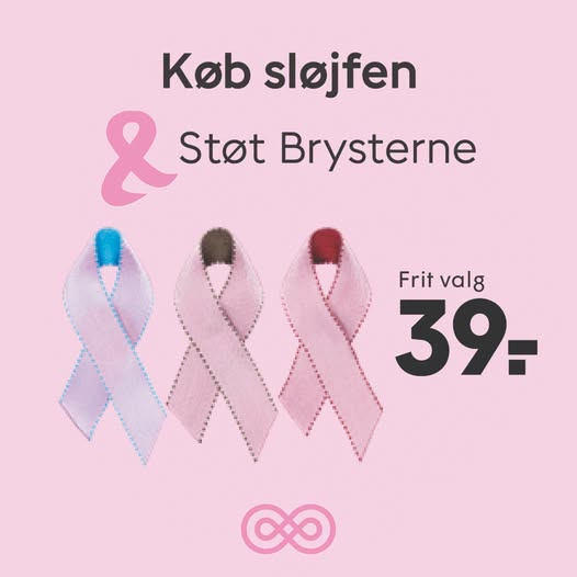 SPAR Skejby sælger årets Støt Brysterne-sløjfe