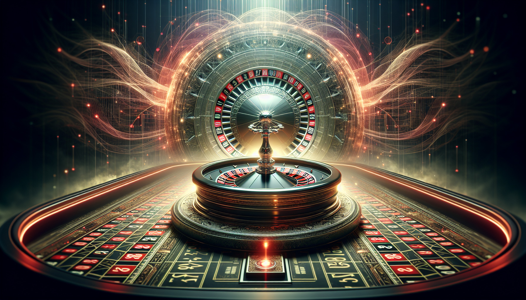 Spændingen ved det digitale roulettehjul