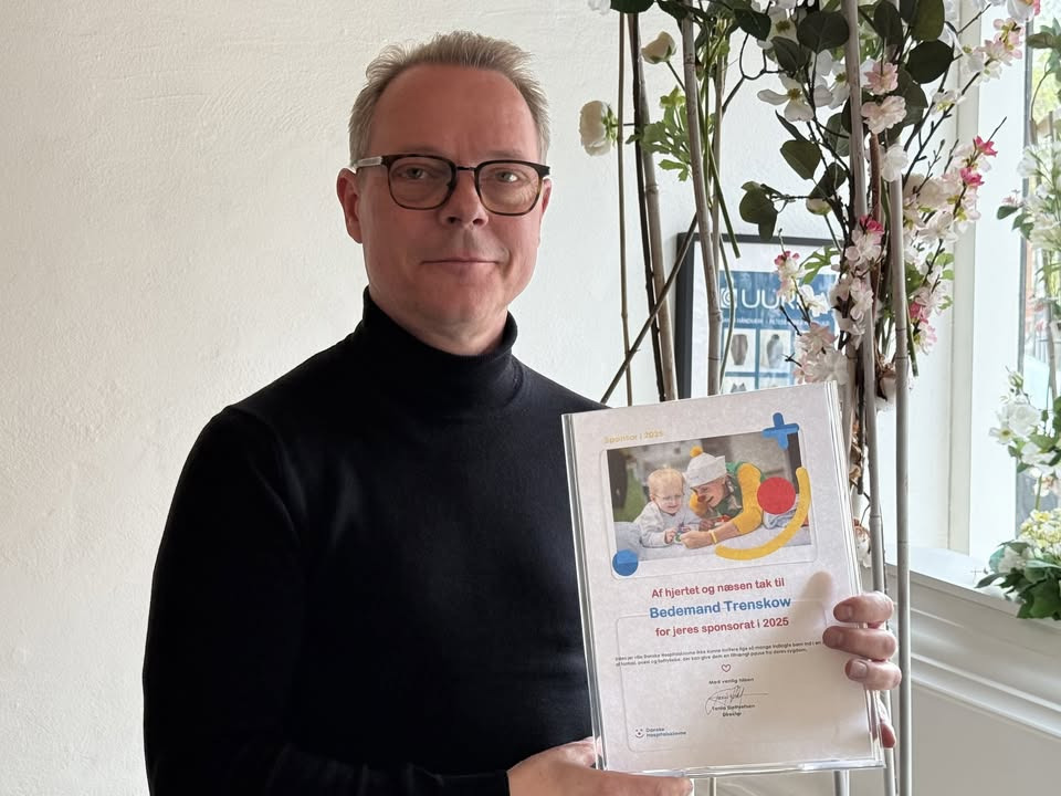 Trenskow annoncerer stolt sponsorat af De Danske Hospitalsklovne