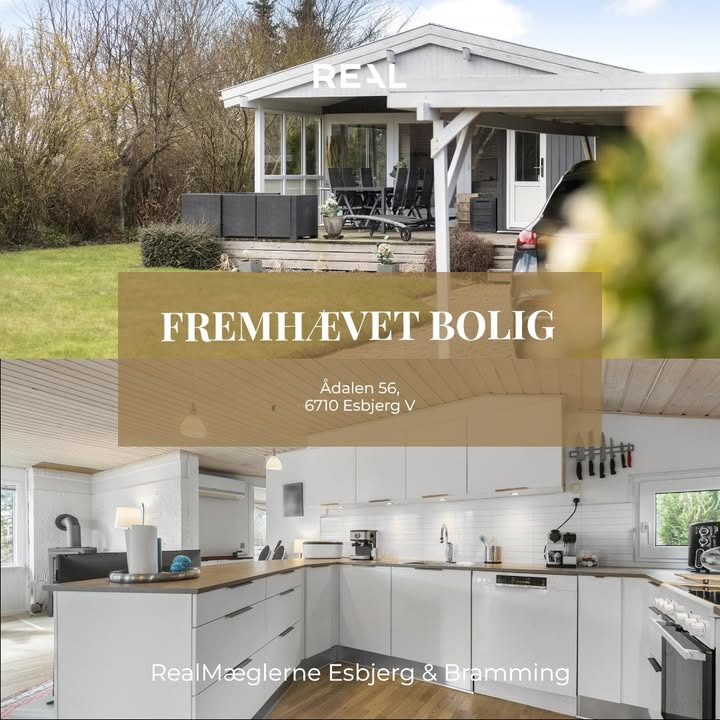 RealMæglerne Esbjerg og Bramming præsenterer drømmefritidshus i Ådalen 56
