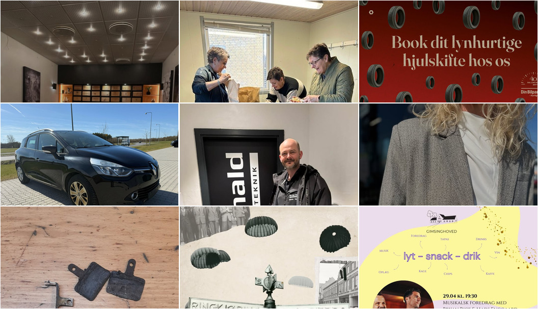 Nyt fra COMBI FRISØREN, Restaurant Cooks, HV CARE og 13 andre