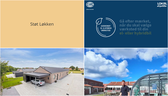 Nyt fra home Brønderslev, Autogården Løkken og Mæglerhuset Vestkysten I/S