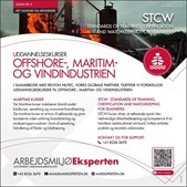 Find det rette træningskursus til offshore- og maritime industrier i samarbejde med RelyOn Nutec Esbjerg