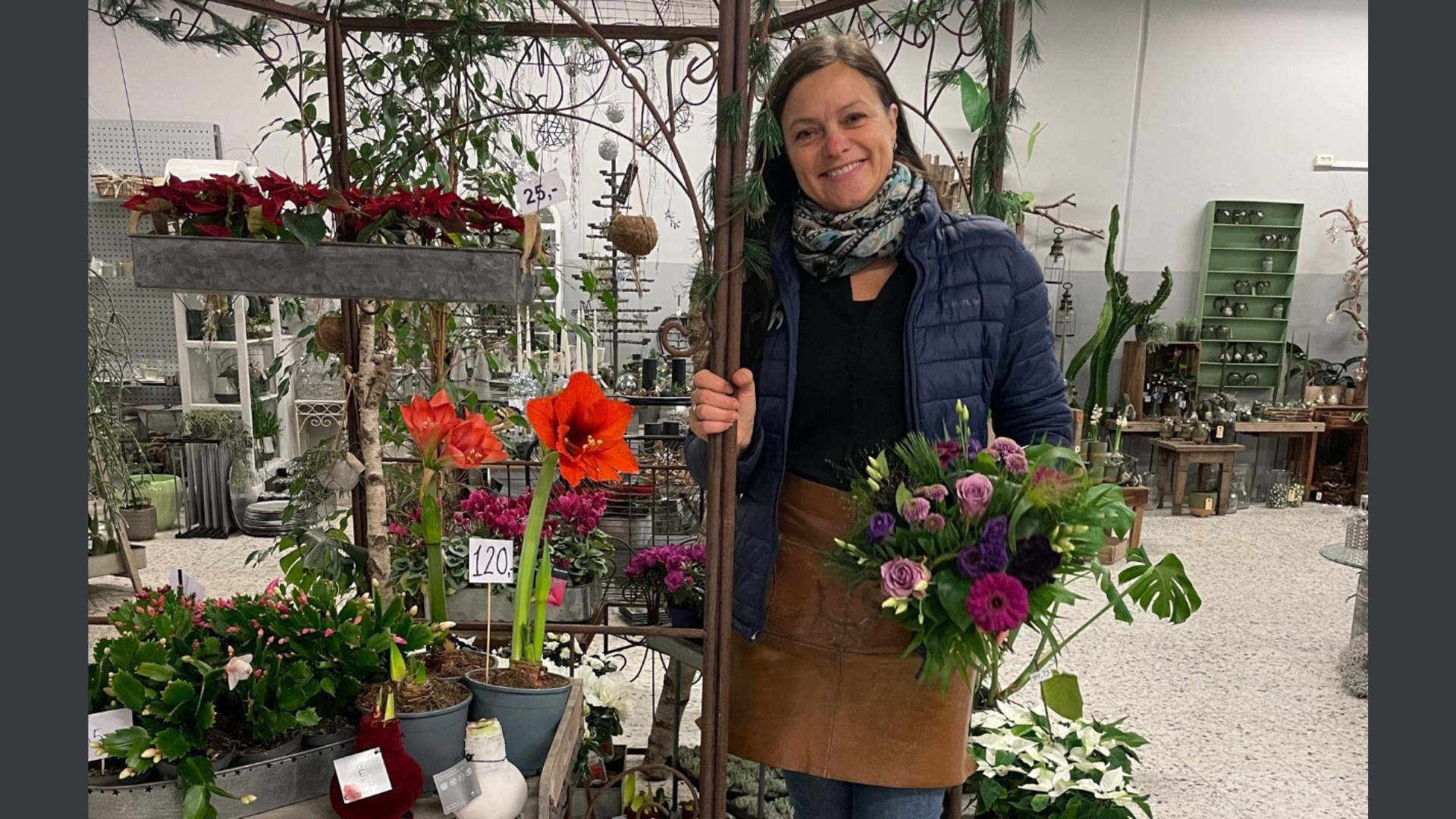 Fra barndommens køkkenhave til blomsterbutik: Emmys passion i Herning