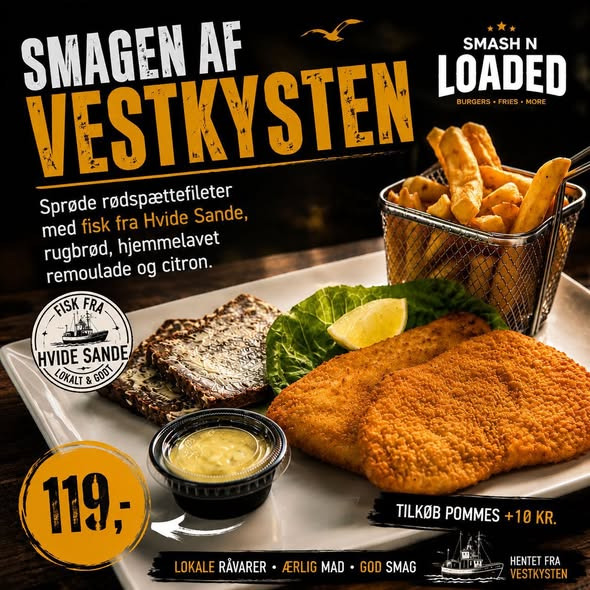 Smash N Loaded har nye sager fra havet på menuen