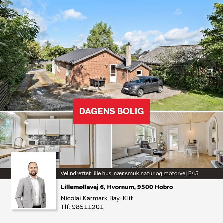 Home Hobro præsenterer dagens bolig tæt på motorvej og natur