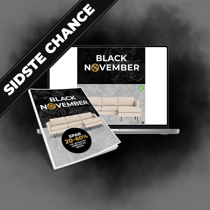 BOLIGHUSET THISTED annoncerer sidste chance for Black November tilbud