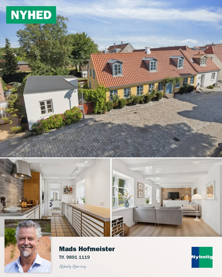 Nybolig Hjørring v/Morten Hove præsenterer: historisk villa i hjertet af Hjørring til salg