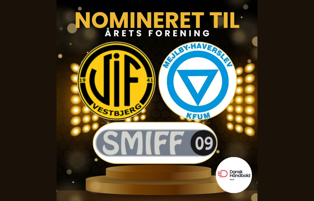 SMIFF09 Håndbold nomineret til Årets Forening hos DanskHåndbold Nord