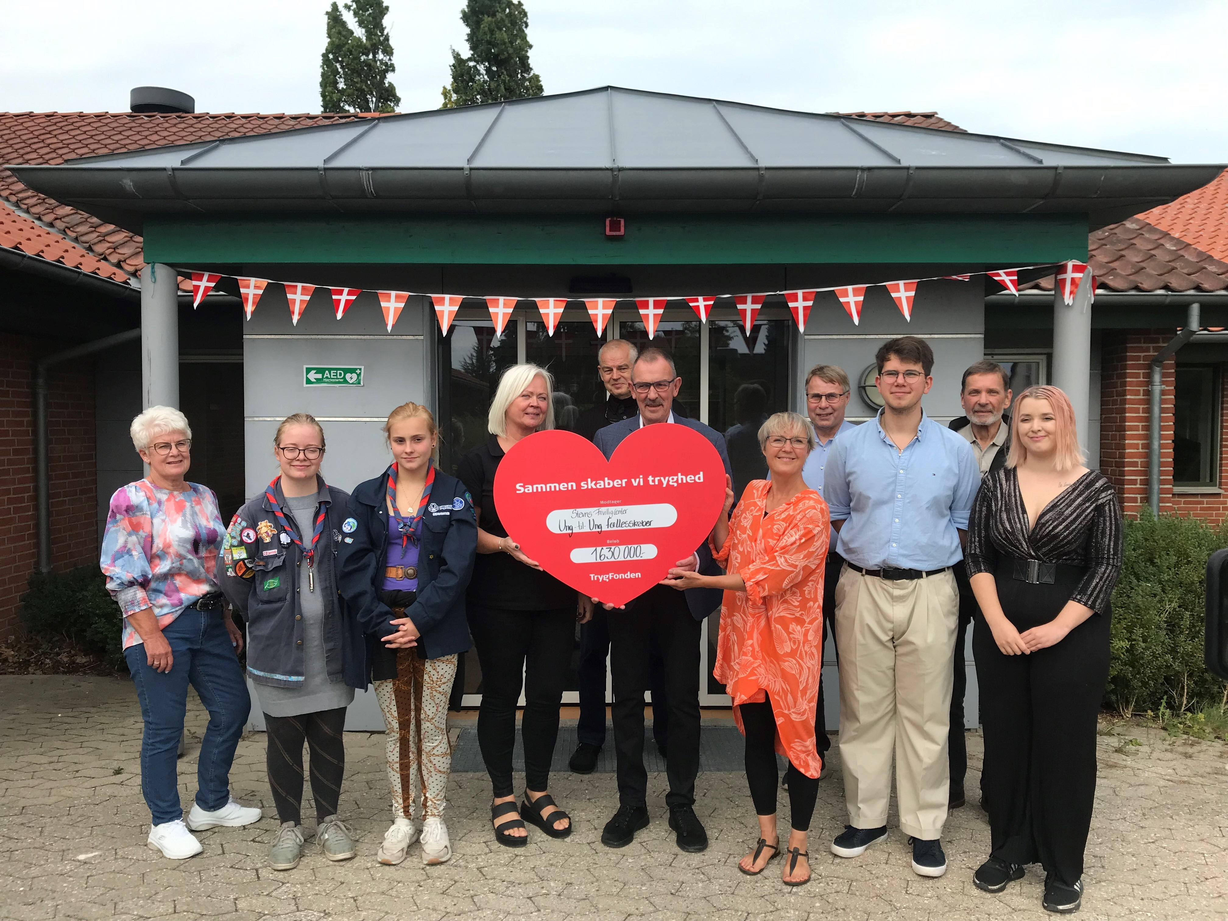 Ny donation fra TrygFonden: 1.630.000 kr. skal forbedre unges trivsel på Stevns