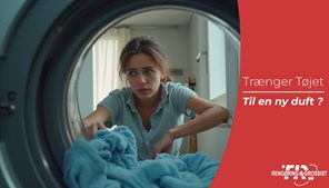 Thisted Rengøring & Grossist anbefaler vaskepulver og skyllemiddel for frisk duft i tøjet