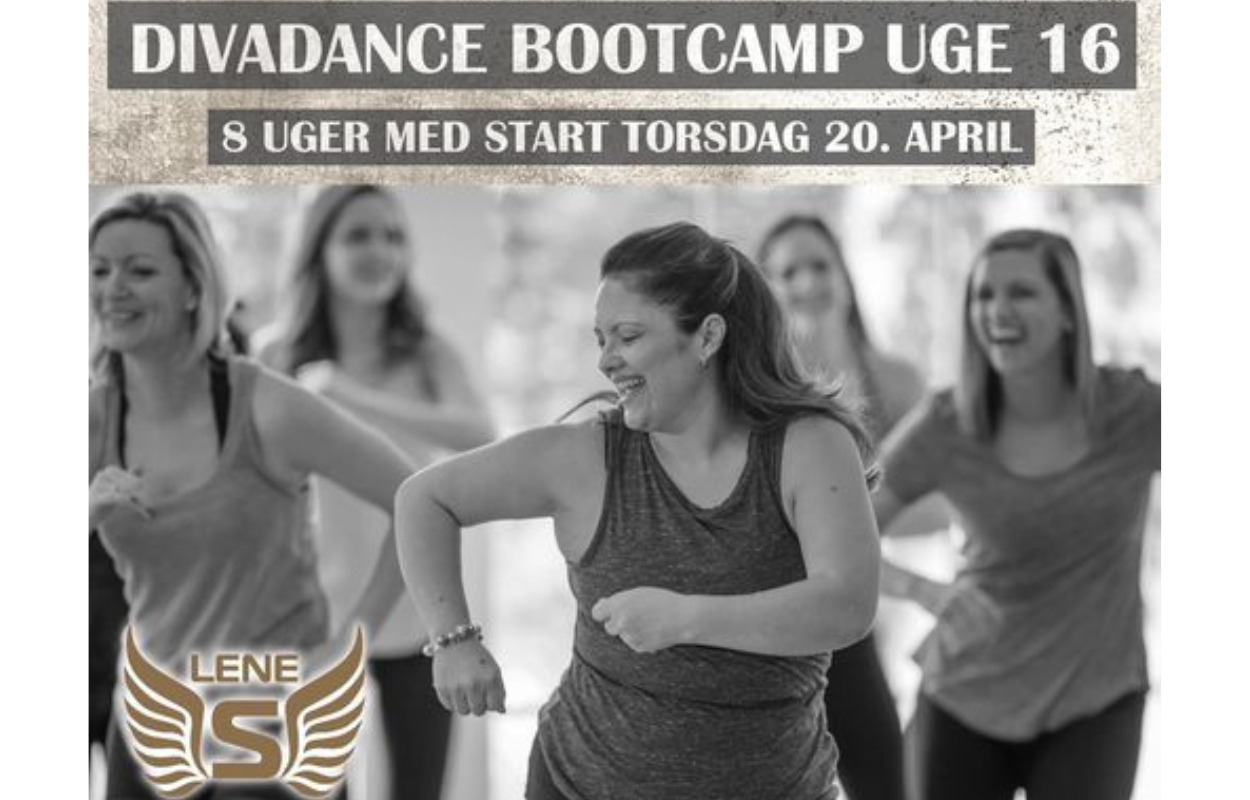 Deltag i DivaDance Bootcamp hos LeneS i uge 16