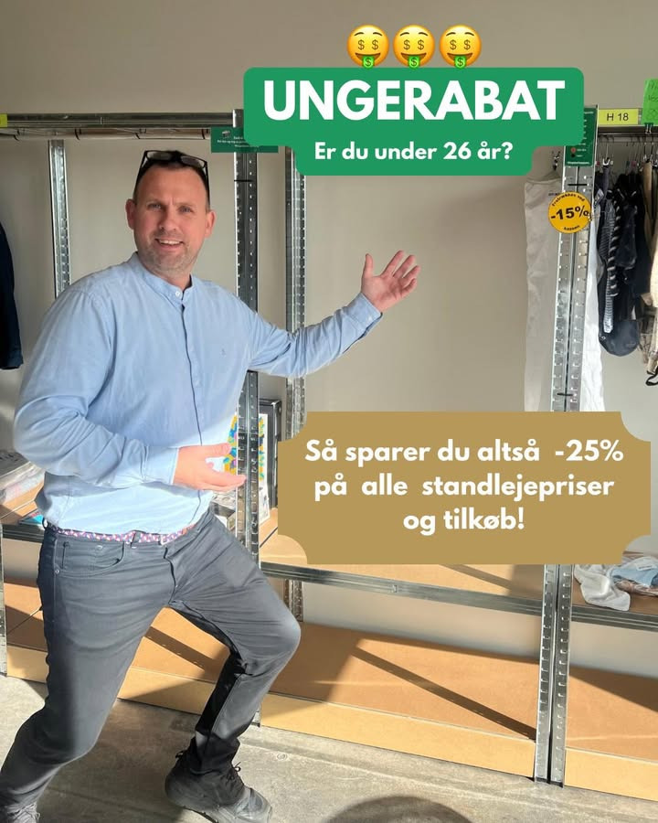 2HandStore tilbyder ungerabat og januartilbud på standleje