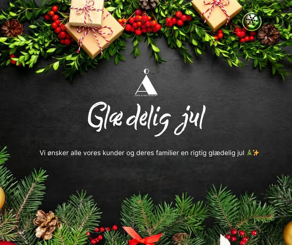 Café Å ønsker glædelig jul og takker for støtten