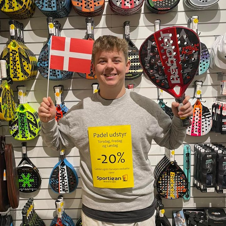 Sportigan Viborg ApS fejrer sejr med 20% rabat på alt padeludstyr resten af ugen