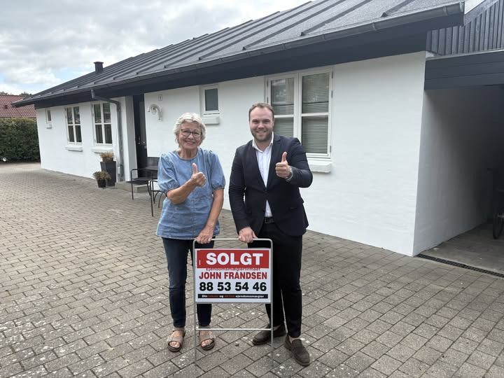 Villa solgt hurtigt på Mozartsvej 2 i Herning af John Frandsen Herning