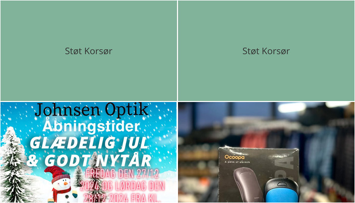 Nyt fra JOHNSEN OPTIK V/KARSTEN VINDING JOHNSEN og Slagelse Camping og Outdoor Center