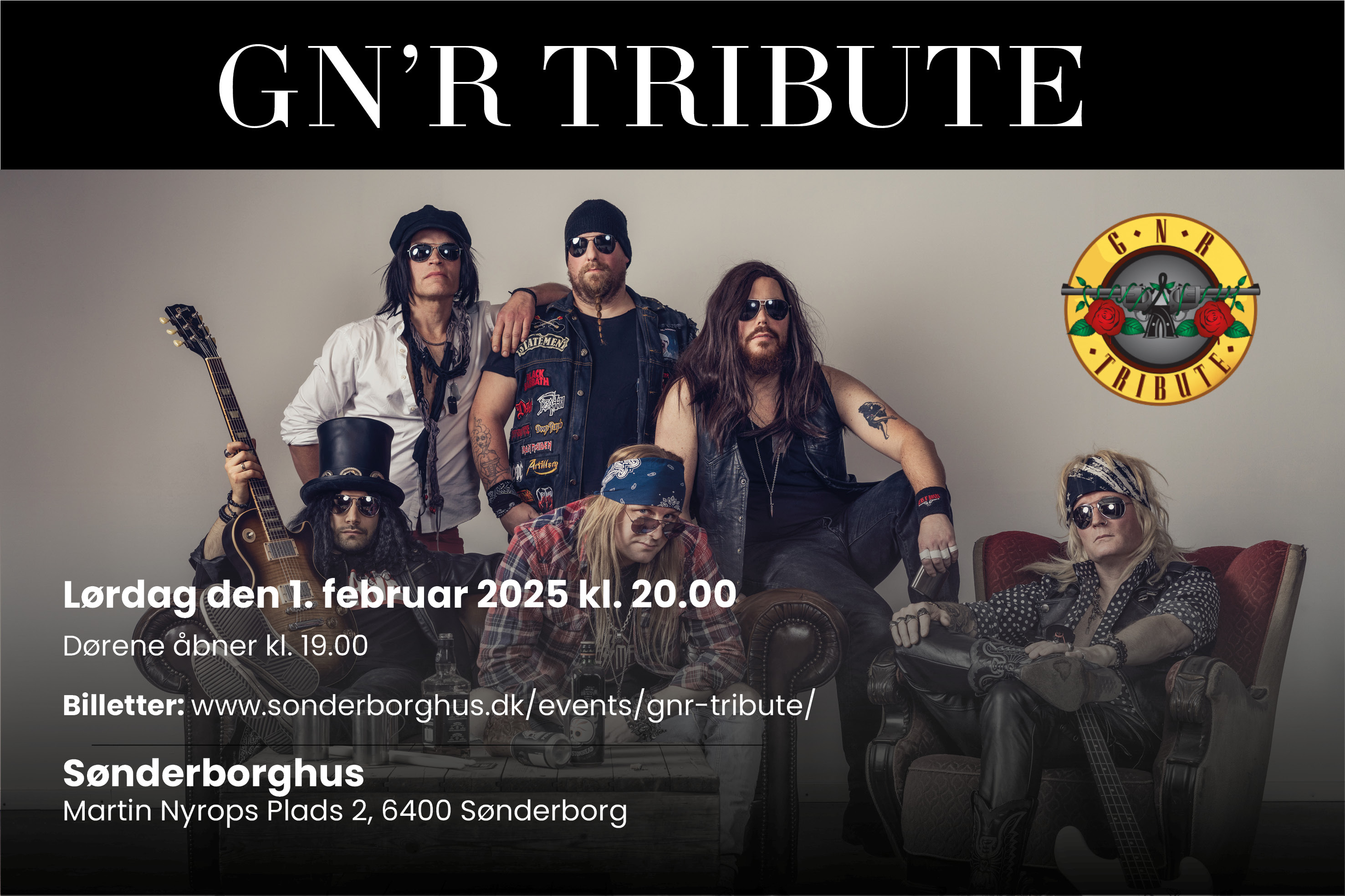 GN'R Tribute: Oplev Guns N' Roses' magi i Sønderborghus