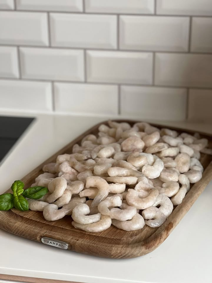 Meny Gl. Skagensvej tilbyder vannamei rejer til kun 69 kr pr. pose