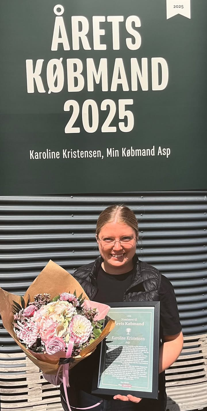 Karoline i Asp kåret til årets købmand i MIN KØBMAND 2025