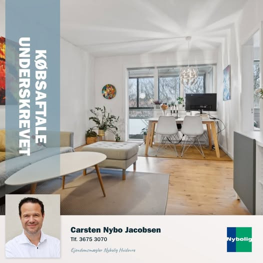 Nybolig Hvidovre – Alexander Holm ApS skriver købsaftale under på Næsborgvej 82