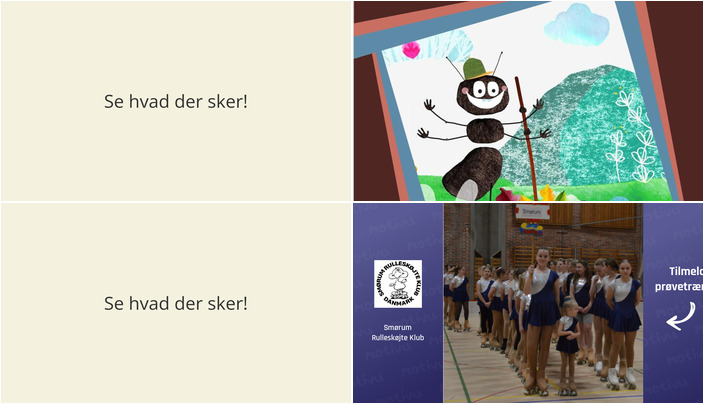 Tirsdagsfilm for de mindste og kunstskøjteløb for unge i Smørum