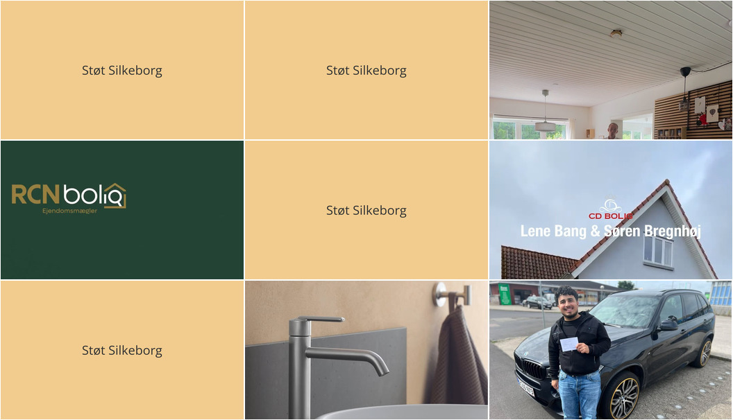 Nyt fra RCN Bolig Silkeborg, EDC Torben Larsen, Køreskolen AG og 2 andre