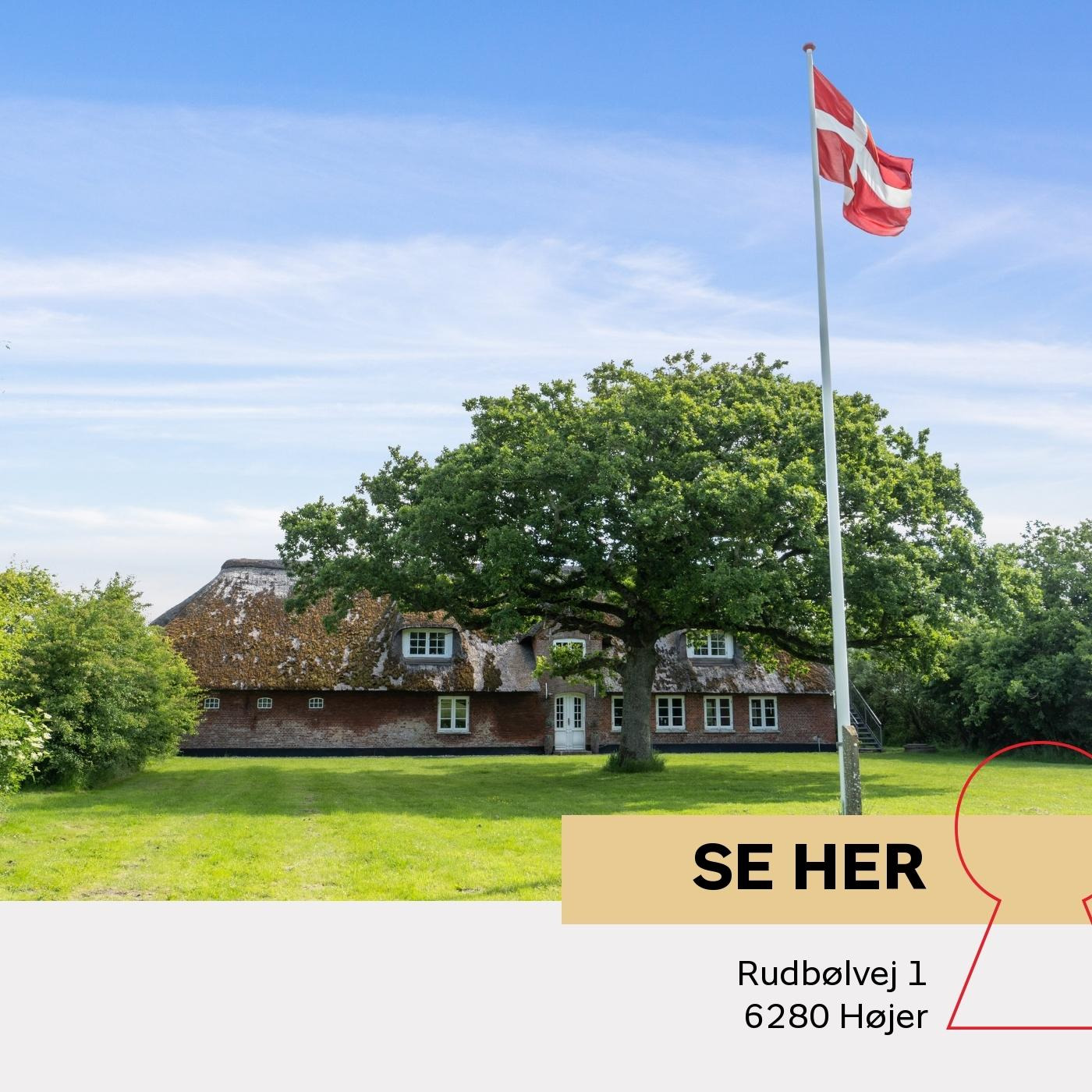 Home Tønder fremhæver idyllisk stråtækt ejendom i Rudbøl til salg