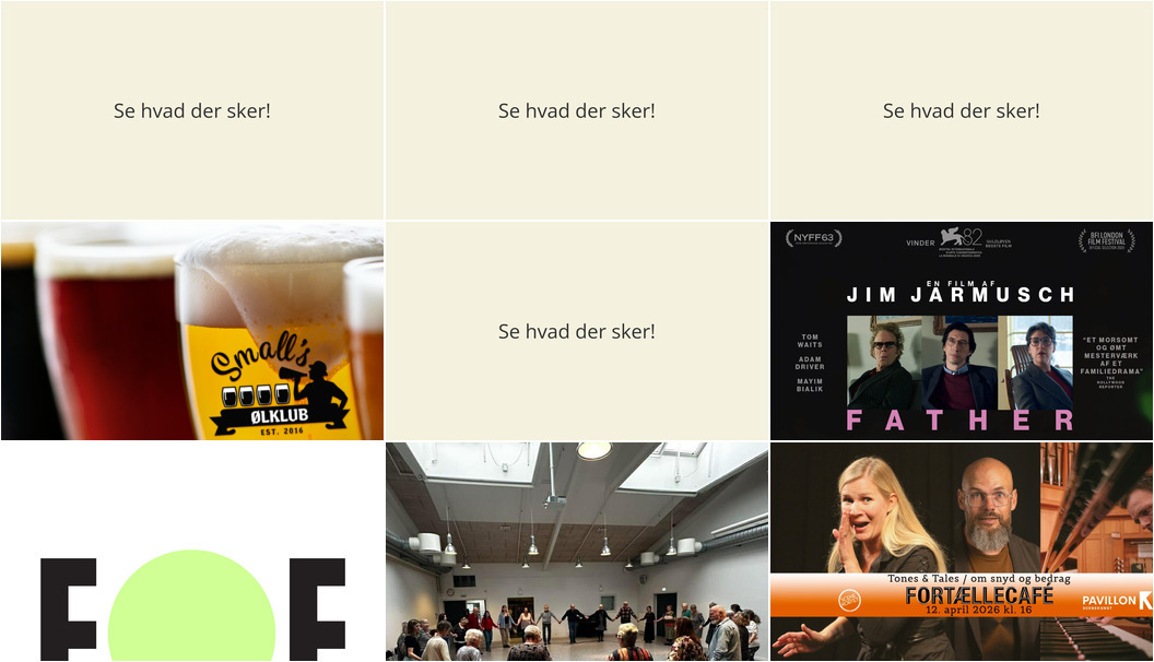 Oplev Vordingborg i weekenden: Øl, film og dans