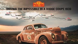 Eventyr i en Dodge Coupé: Fra Peking til Paris