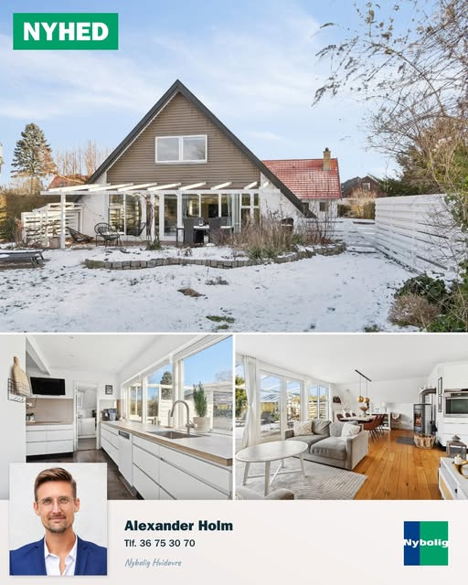 Nybolig Hvidovre – Alexander Holm ApS præsenterer unik boligmulighed med to boliger på samme adresse