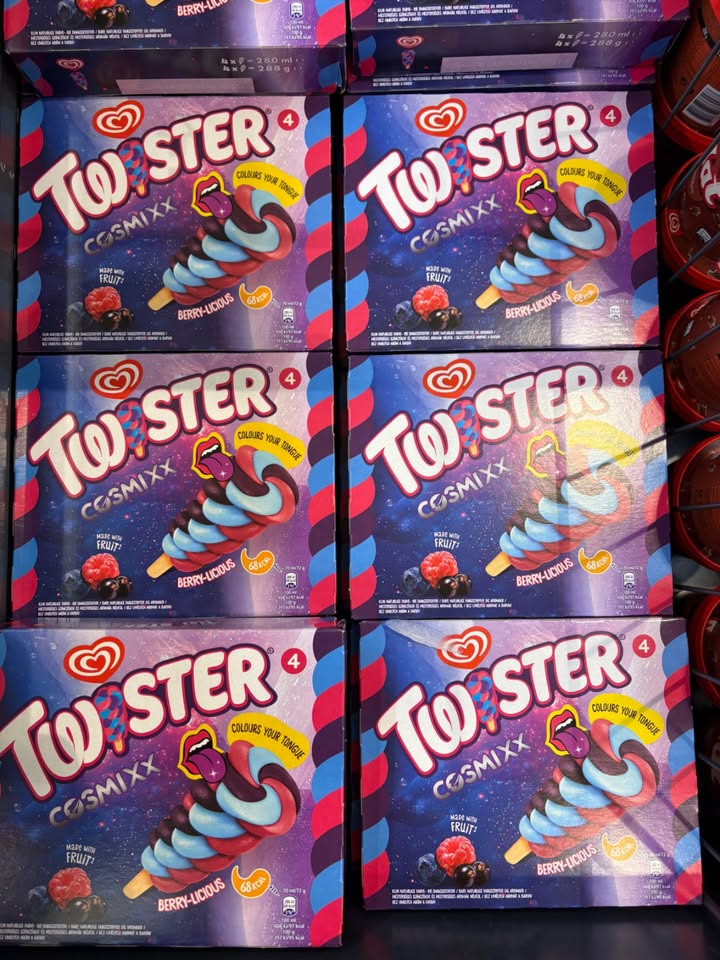 Meny Hobro tilbyder Twister is til nedsat pris 