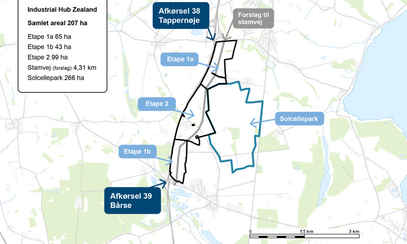 Nyt samarbejde og millioner skal accelerere udviklingen af national industripark på Sydsjælland