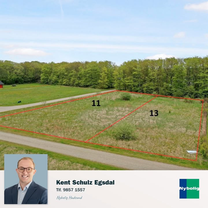 Nybolig Hadsund tilbyder skøn fritidsgrund i Egense tæt på vandet