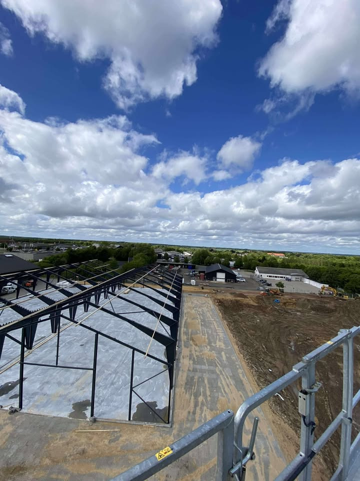 B. G. Montage ApS i gang med spændende lagerhalsprojekt for Kjellerup A/S