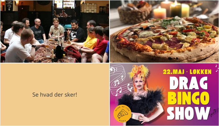 Spændende aktiviteter i Løkken: Fra korsang til pizzakursus og drag bingo