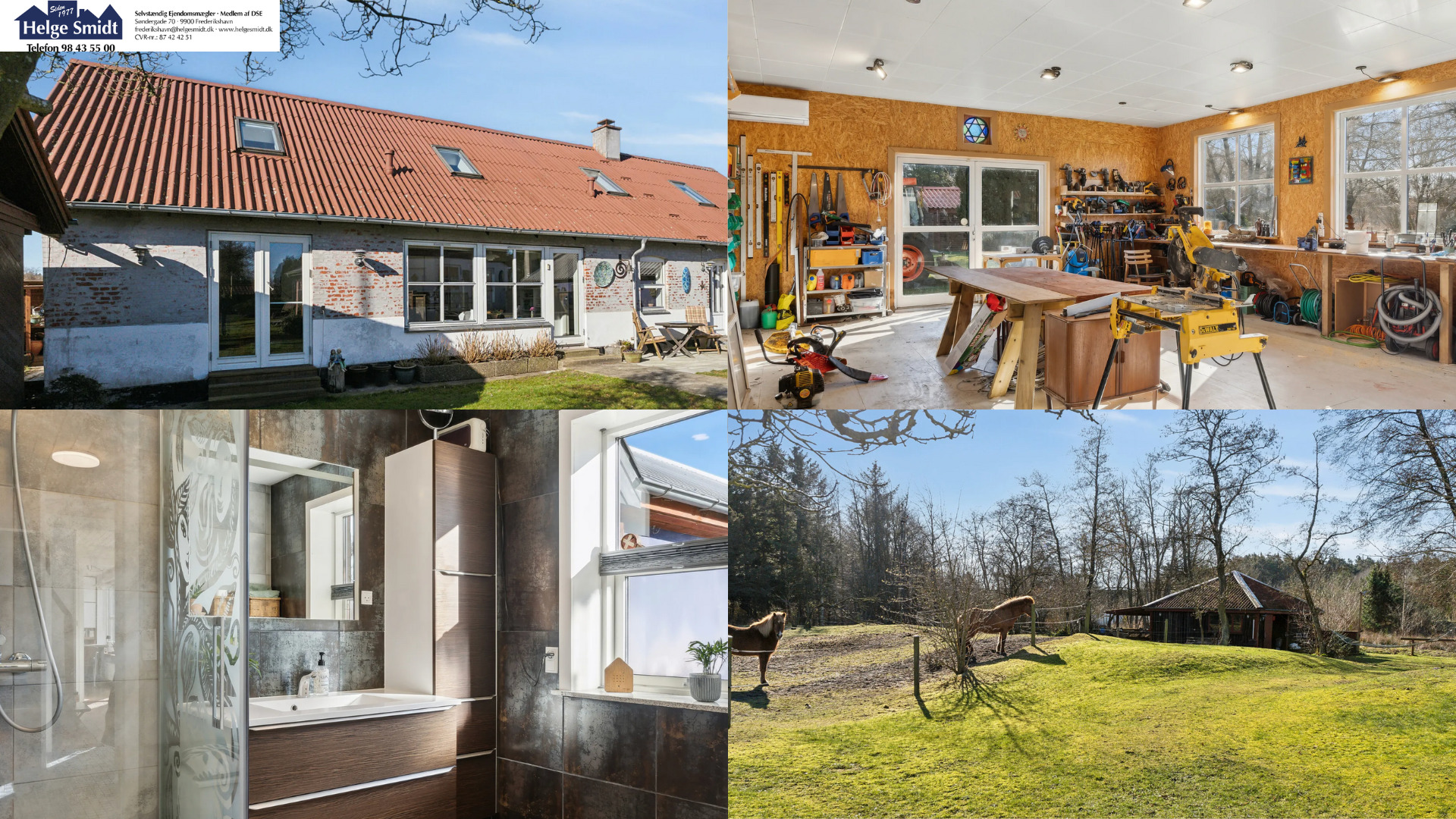 Unik ejendom til salg hos Ejendomsmægler Helge Smidt