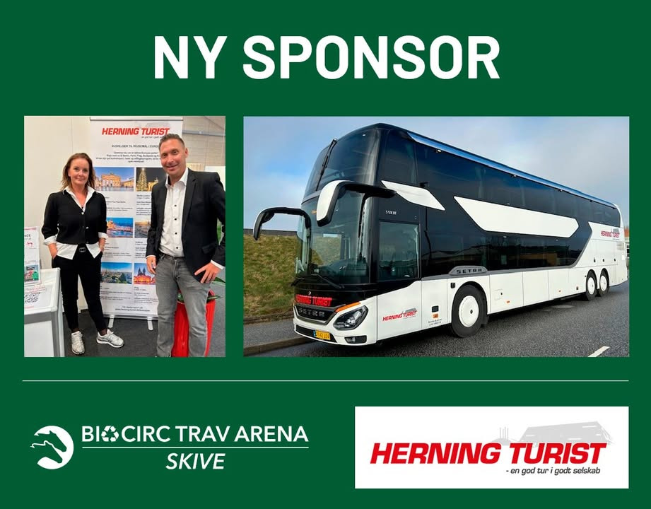 BioCirc Trav Arena Skive byder Herning Turist velkommen som ny sponsor
