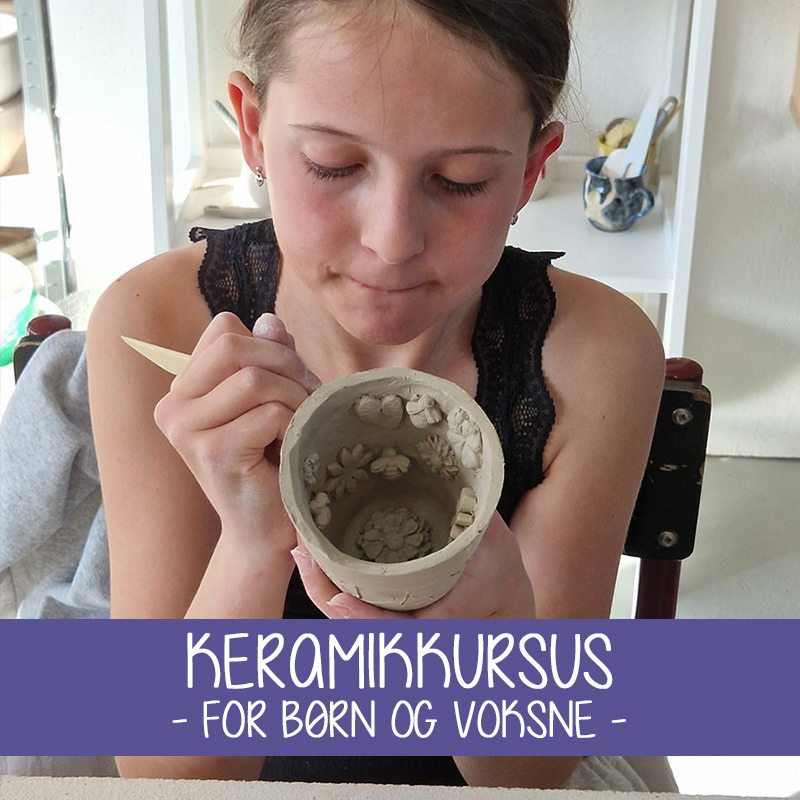 Kreativ keramikkursus for alle aldre i Skive