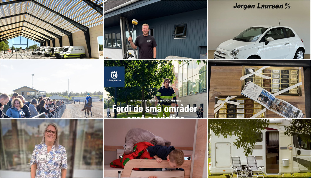 Nyt fra Guldsmed Ø, HH Trælast & Byggecenter A/S, EDC Skive I/S og 10 andre