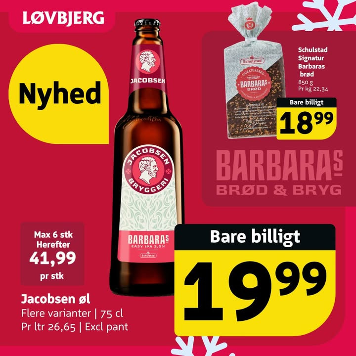 Ugens favoritter hos Løvbjerg Frederikshavn: Gode tilbud fra fredag til torsdag