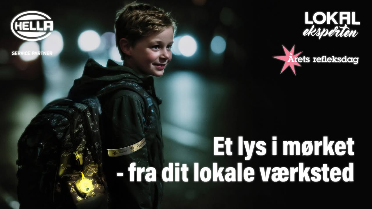 Autogården Løkken fremmer trafiksikkerhed med refleksdag for børn