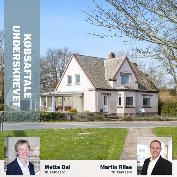 Nybolig Sæby A/S underskriver købsaftale på Østkystvejen i Lyngså